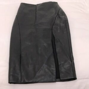 superdown Faud Leather Pencil Skirt